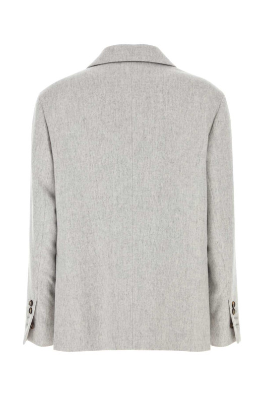 Light grey wool blazer BRUNELLO CUCINELLI (MG5497204P)