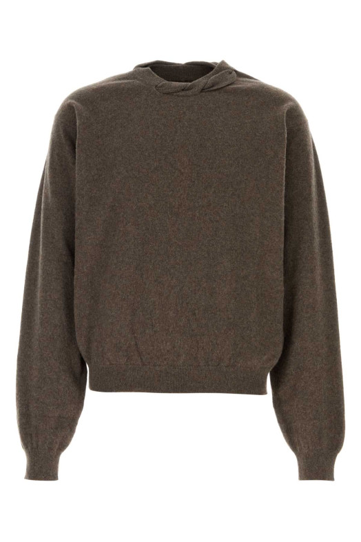 Brown cashmere blend sweater MAGLIANO (MGFW25SW01886)