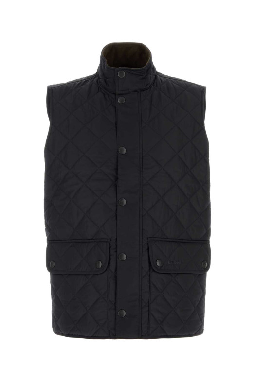 Dark blue polyester Lowerdale sleeveless jacket BARBOUR (MGI0245)