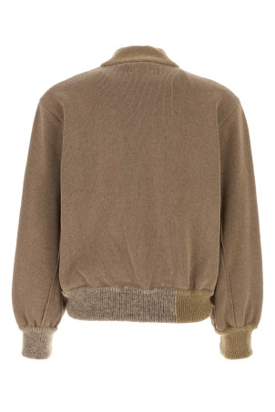Biscuit cotton blend bomber jacket MAGLIANO (MGSS26JA01192)