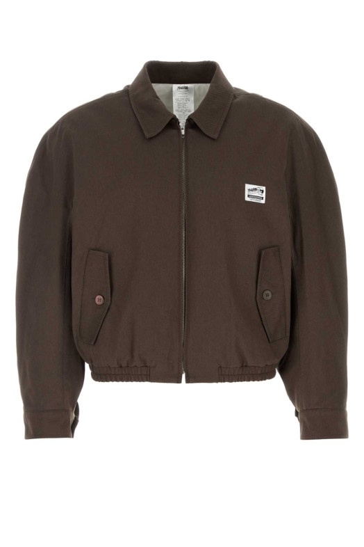 Chocolate cotton Work jacket MAGLIANO (MGSS26OW01012)