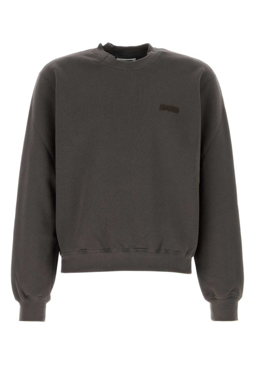 Charcoal cotton sweatshirt MAGLIANO (MGSS26ST01012)