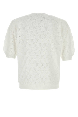 White crochet sweater MAGLIANO (MGSS26TT01180)