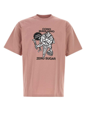 Dark pink cotton t-shirt MAGLIANO (MGSS26TT03012)
