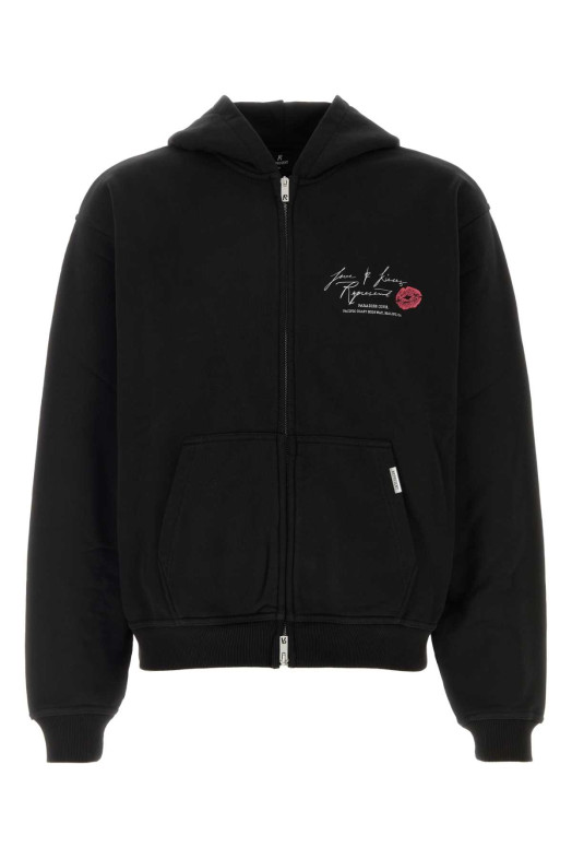 Black cotton sweatshirt REPRESENT (MLM101150)