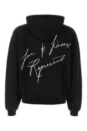 Black cotton sweatshirt REPRESENT (MLM101150)