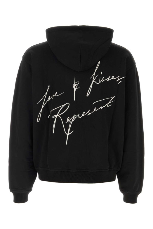 Black cotton sweatshirt REPRESENT (MLM101150)