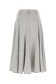 Light grey wool skirt BRUNELLO CUCINELLI (MP549G4076)