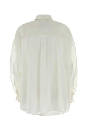 White silk shirt BRUNELLO CUCINELLI (MP993M1A06)