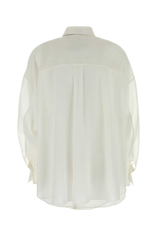 White silk shirt BRUNELLO CUCINELLI (MP993M1A06)