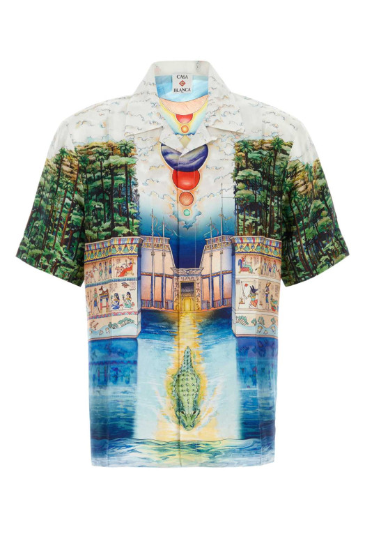Printed silk shirt CASABLANCA (MPF26SH00304)