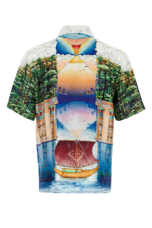 Printed silk shirt CASABLANCA (MPF26SH00304)