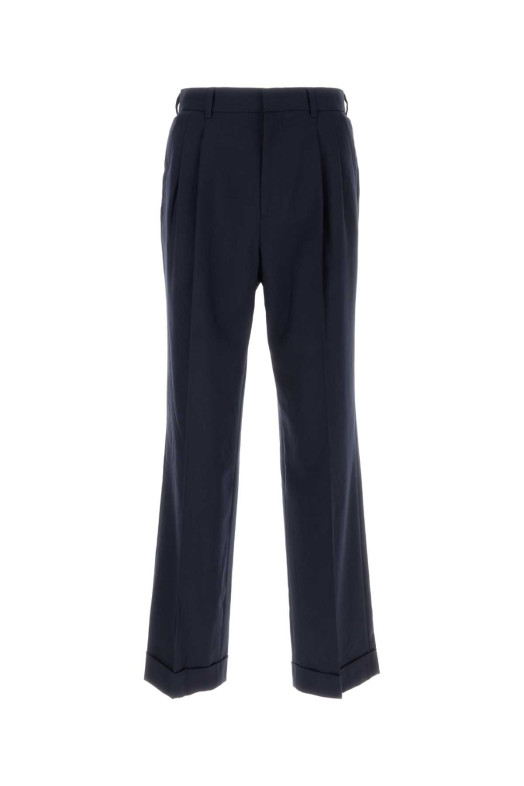 Navy blue wool pant Blue CASABLANCA (MPS25TR25701)