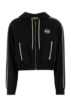Black tech fabric sweatshirt MICHAEL BY MICHAEL KORS (MR651X2K8N)