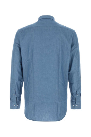 Air force blue chambray shirt ETRO (MRIB000299SA5G4)