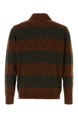 Embroidered wool polo shirt ETRO (MRKF0028AK1CV)
