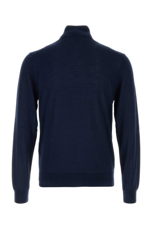 Navy blue wool blend sweater ETRO (MRKF0120AU12Q)