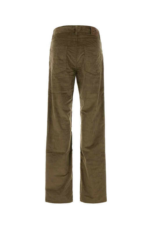 Army green stretch corduroy pant ETRO (MRNB000499TU5O4)