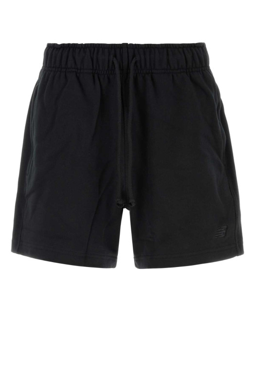 Black cotton bermuda shorts Black NEW BALANCE (MS41511BK)