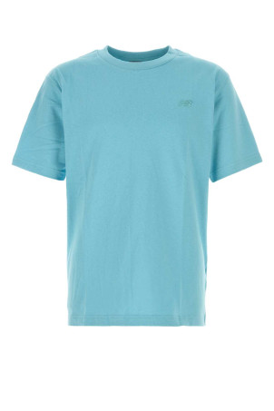 Turquoise cotton t-shirt NEW BALANCE (MT41533AAY)