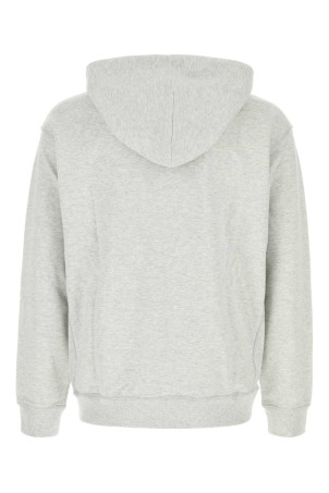 Melange light grey cotton sweatshirt NEW BALANCE (MT41534AHH)