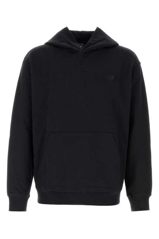 Black cotton sweatshirt Black NEW BALANCE (MT41534BK)