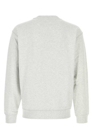 Melange grey cotton blend sweatshirt NEW BALANCE (MT41547AHH)