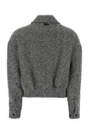Two-tone tweed bomber jacket MICHAEL BY MICHAEL KORS (MT620LUH6U)