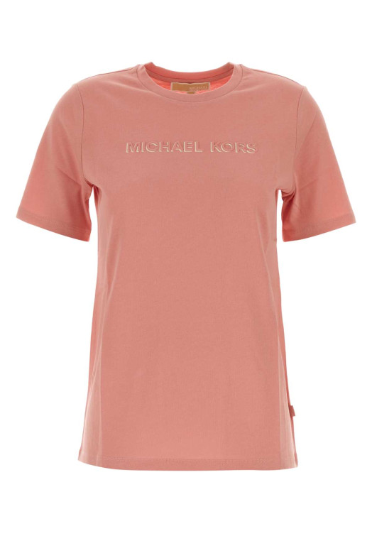 Pink cotton t-shirt MICHAEL BY MICHAEL KORS (MT6528597J)