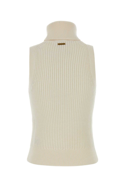 Ivory wool blend vest MICHAEL BY MICHAEL KORS (MT661JFKDX)