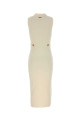 Cream knit dress MICHAEL BY MICHAEL KORS (MT683J25ZV)
