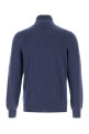 Air Force blue cashmere sweater FEDELI (MU007086)