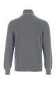 Grey cashmere sweater FEDELI (MU007086)