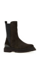 Dark brown suede boots BRUNELLO CUCINELLI (MZSFG3307)