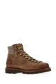 Caramel leather ankle boots BRUNELLO CUCINELLI (MZURCCS890)