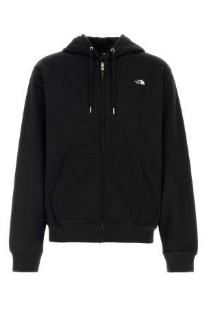 Black cotton blend sweatshirt THE NORTH FACE (NF0A8FDE)