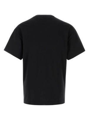 Black cotton t-shirt PALM ANGELS (PAMAA001JR005)