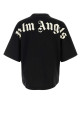 Black cotton oversize t-shirt PALM ANGELS (PAMAA005JR002)