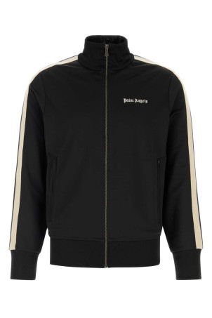 Black tech fabric sweatshirt PALM ANGELS (PAMBD001FB001)