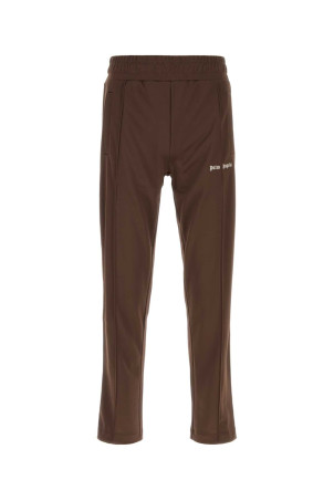 Chocolate tech fabric joggers PALM ANGELS (PAMCJ002FB001)