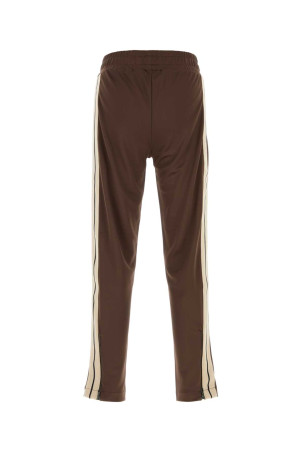 Chocolate tech fabric joggers PALM ANGELS (PAMCJ002FB001)