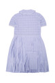 LILAC PLEATED POINTELLE KNIT DRESS Purple SELF PORTRAIT KIDS (PF26711SL)