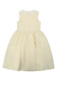 YELLOW TAFFETA LACE DRESS Yellow SELF PORTRAIT KIDS (PF26734MY)