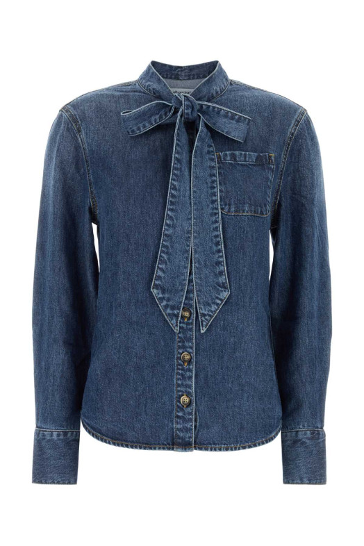 Denim shirt Blue SELF PORTRAIT (PF26826TBL)