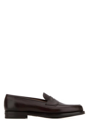 Chocolate leather Pimlico loafers EDWARD GREEN (PIMLICO)