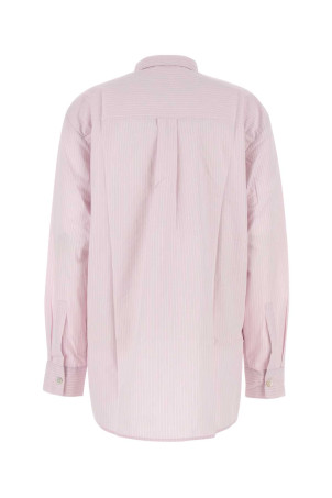 Embroidered poplin oversize pyjama shirt TEKLA (POPPYJLONSHI)