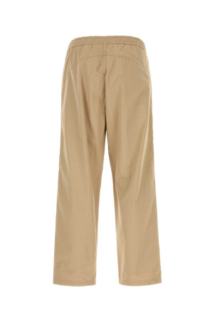 Beige cotton blend pant HERNO LAMINAR (PT00075UL13285)