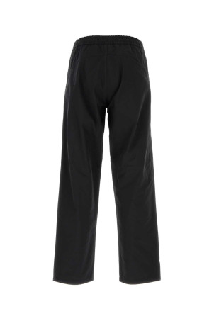 Black cotton blend pant HERNO LAMINAR (PT00075UL13285)