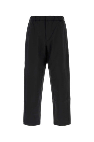 Black nylon blend pant HERNO LAMINAR (PT00076UL12846S)