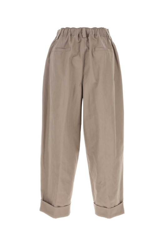Cappuccino canvas pant MARNI (PUMU0347J0UTC646)